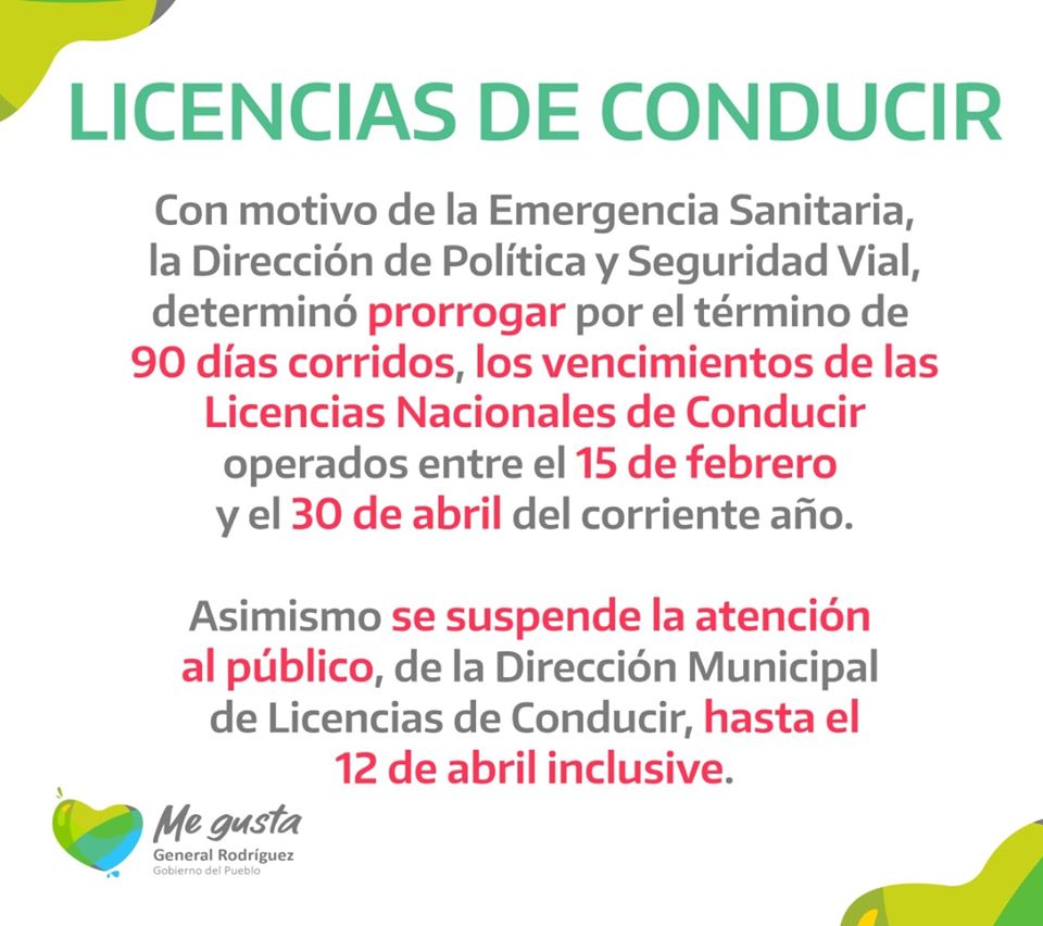 COMUNICADO DE LA DIRECCIÓN DE POLÍTICA Y SEGURIDAD VIAL