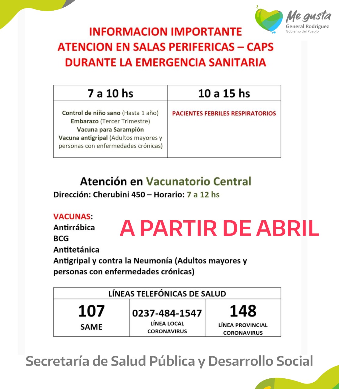 Desde abril, nuevos horarios de atención a los vecinos en los centros ...
